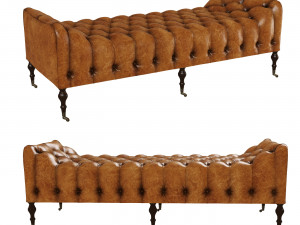 Chesterfield bench 3D-Modell