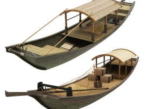 Chinese boten 3D Model