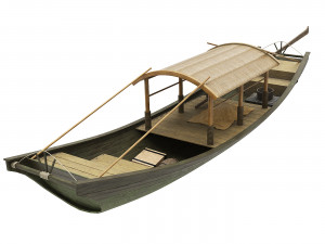 Chinese boats 3D Модель