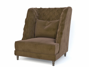 Chole louhge chair 3D Model