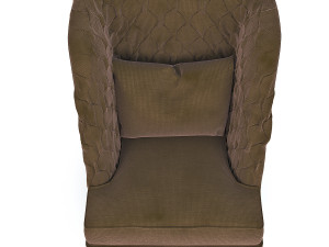 Chole louhge chair Modèle 3D