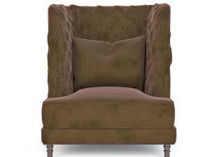 Chole louhge chair Modèle 3D