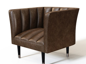 Chair Arteriors Christophe Chair 3D-Modell