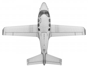 Aircraft Cirrus Vision Jet SF50 3D-Modell