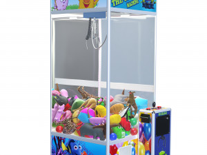Claw slot machine Modello 3D