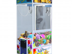 Claw slot machine Modello 3D