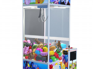 Claw slot machine Modello 3D
