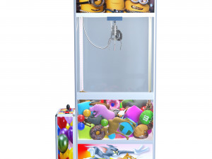 Claw slot machine Modello 3D
