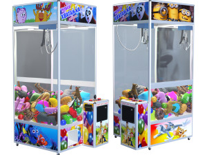 Claw slot machine Modello 3D