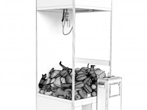 Claw slot machine Modello 3D