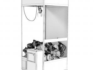 Claw slot machine Modello 3D