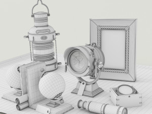 Royal Master Clock Modelo 3D