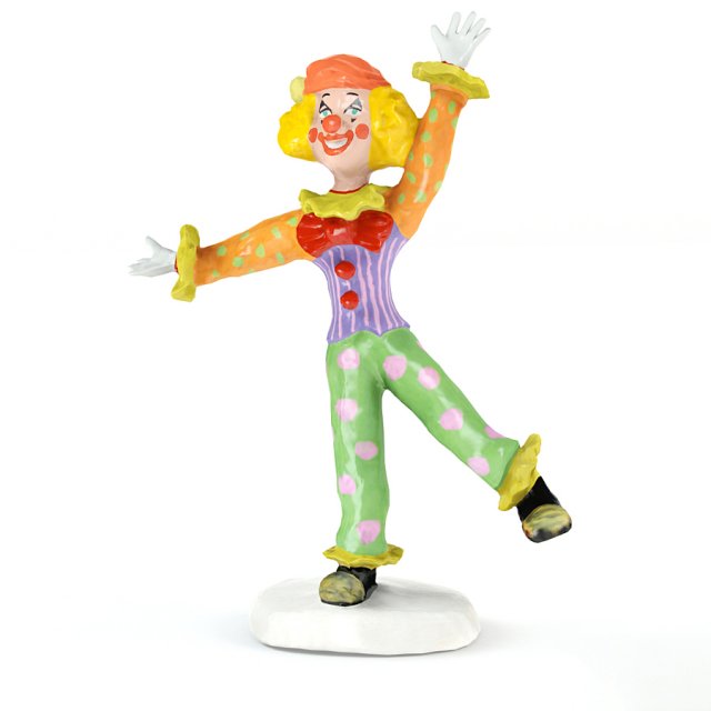 Clown 3D Model .c4d .max .obj .3ds .fbx .stl .blend 