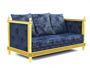 Sofa Coleccion Alexandra 3D Model