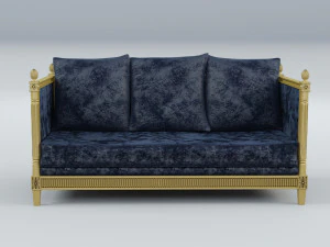 Sofa Coleccion Alexandra 3D Model