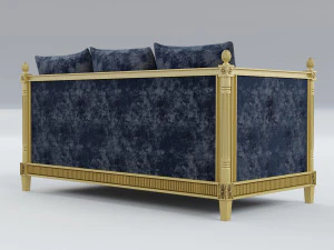 Sofa Coleccion Alexandra 3D Model