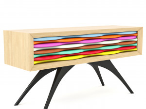 Chest of drawers Edna 3Dモデル