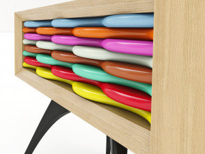 Chest of drawers Edna 3D 模型