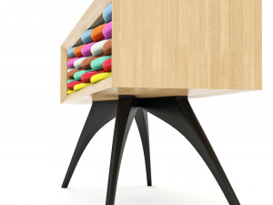Chest of drawers Edna 3D 模型