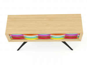 Chest of drawers Edna 3D 模型