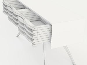 Chest of drawers Edna 3D 模型