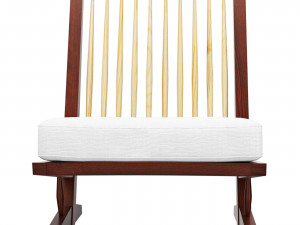 Armchair Conoid George Nakashima Modelo 3D
