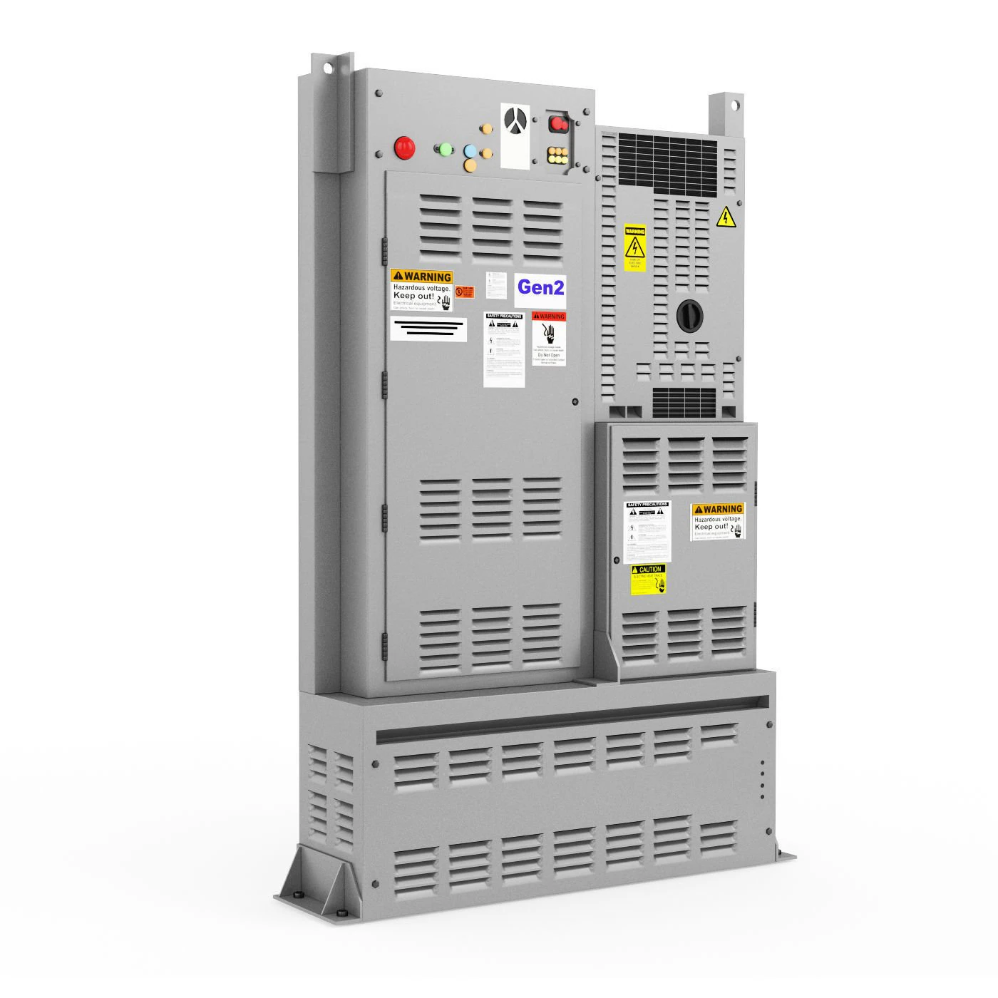 Electrical board 3D Model .c4d .max .obj .3ds .fbx .stl .blend 