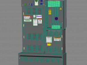 Electrical board Modelo 3D