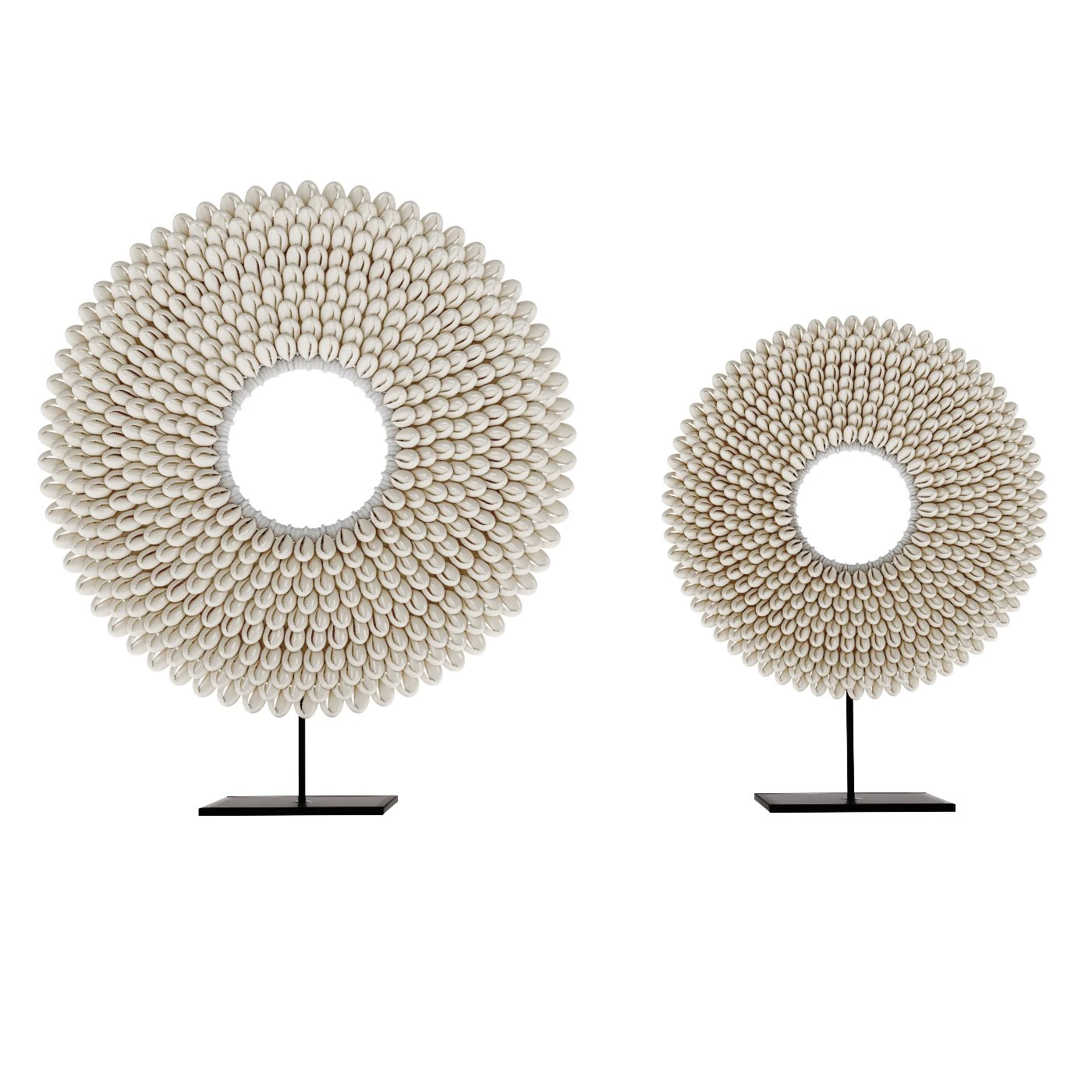 Dekorasi Cincin Cangkang Cowry Model 3D .c4d .max .obj .3ds .fbx .stl .blend 