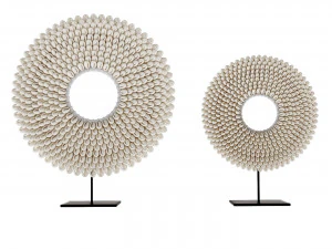 Kaurimuschel-Ring-Dekor 3D Modell