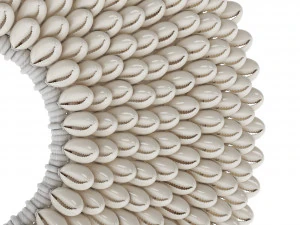 Dekorasi Cincin Cangkang Cowry Model 3D