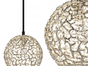 Pendant lamp Cozumel Nickel 3D 모델
