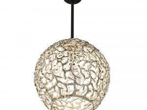 Pendant lamp Cozumel Nickel 3D 모델