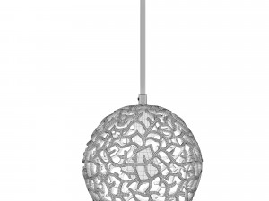 Pendant lamp Cozumel Nickel 3D 모델