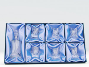 Set for whiskey Quadro Modelo 3D