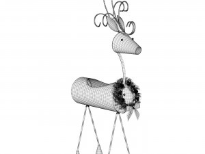 New Years Deer 3D-Modell