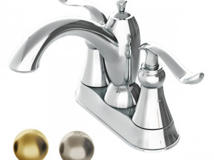 Mixer Delta Linden Stainless 3Dモデル