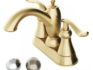 Mixer Delta Linden Stainless Model 3D