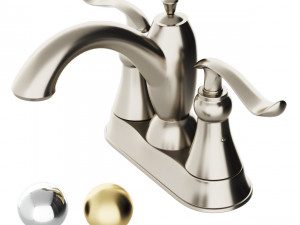 Mixer Delta Linden Stainless Model 3D
