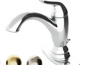 Mixer Delta Linden Single Handle Modelo 3D