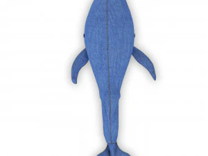 Denim whale 3D Model