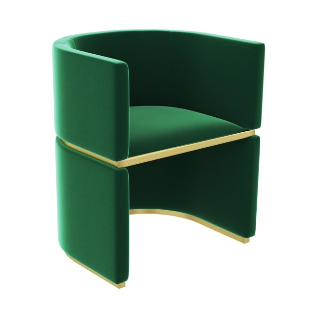 Armchair Poltroncina 72 Dimore Studio Modello 3D .c4d .max .obj .3ds .fbx .stl .blend 