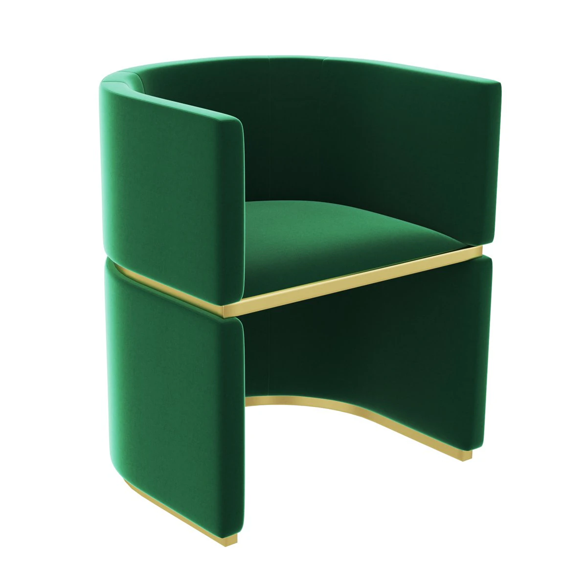 Armchair Poltroncina 72 Dimore Studio 3D Model .c4d .max .obj .3ds .fbx .stl .blend 