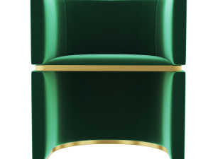 Armchair Poltroncina 72 Dimore Studio Modello 3D
