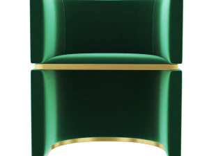 Armchair Poltroncina 72 Dimore Studio 3D Model