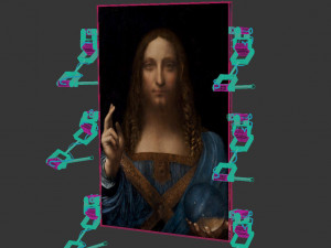 Sculpture Salvator Mundi Modelo 3D