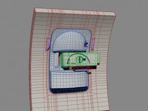 Airplane door 3D Model