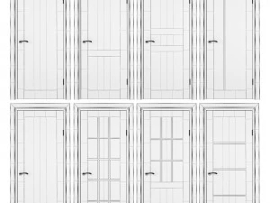 Doors Federico 3D Model