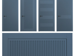 Interior doors milled 1 Model 3D