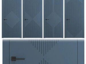 铣削室内门 2 3D 模型